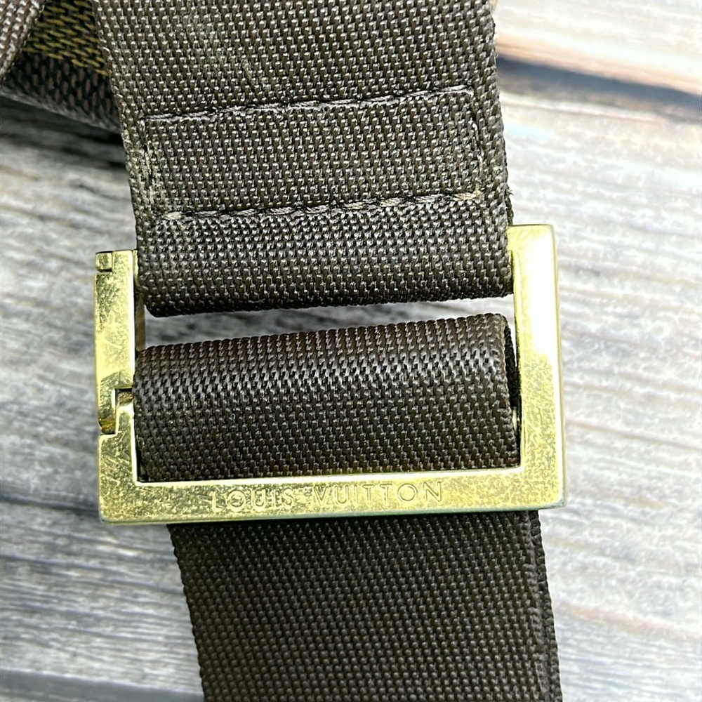 Louis Vuitton Damier Ebene Geronimos Bumbag Sling GUC - Picture 6 of 11